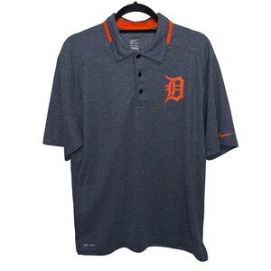 Nike Dri-FIT Detroit Tigers Polo Sz M